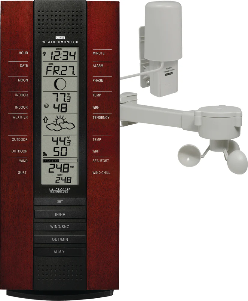 Wireless Forecast Station with Wind - Image 3
