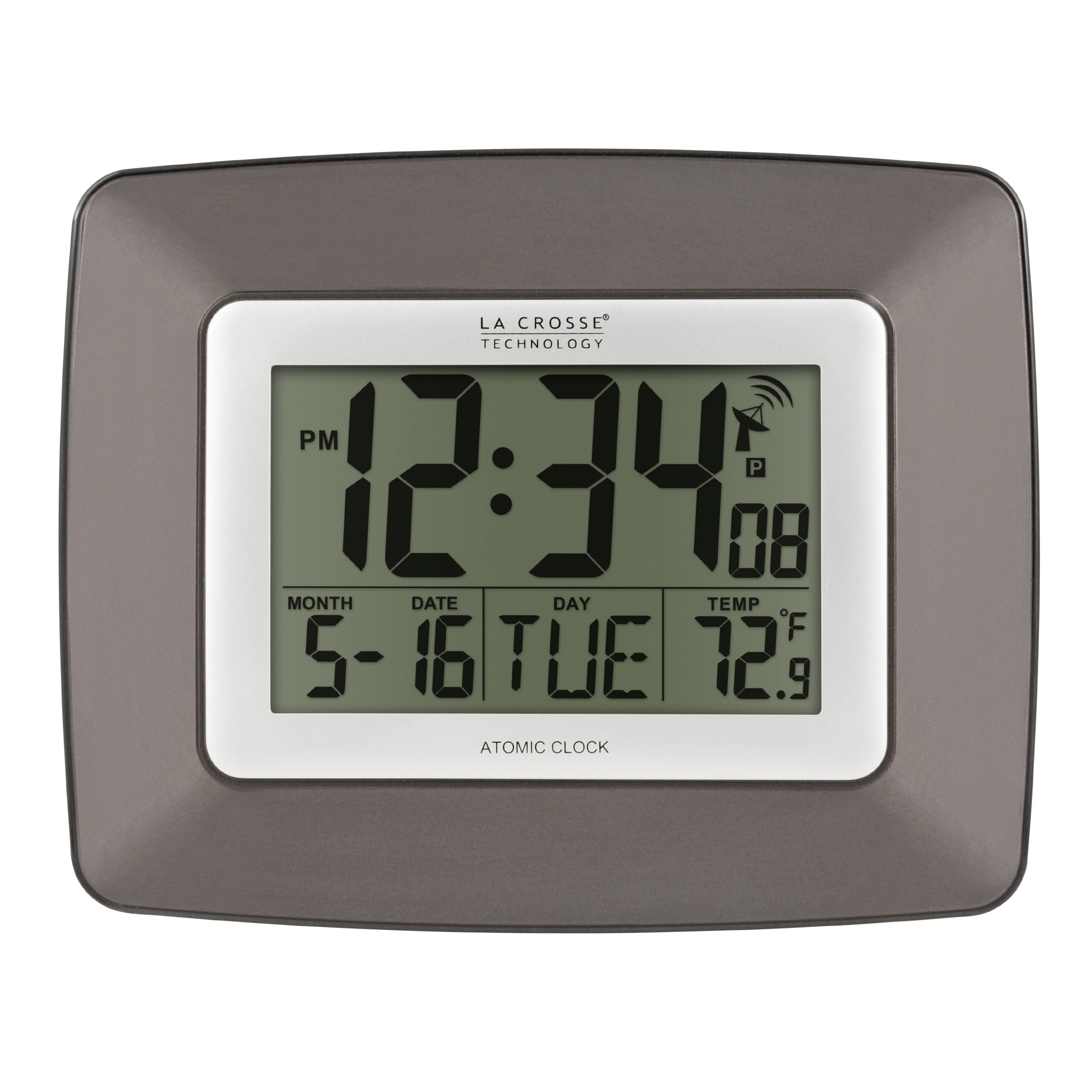 WWVB Digital Clock with Indoor Temperature