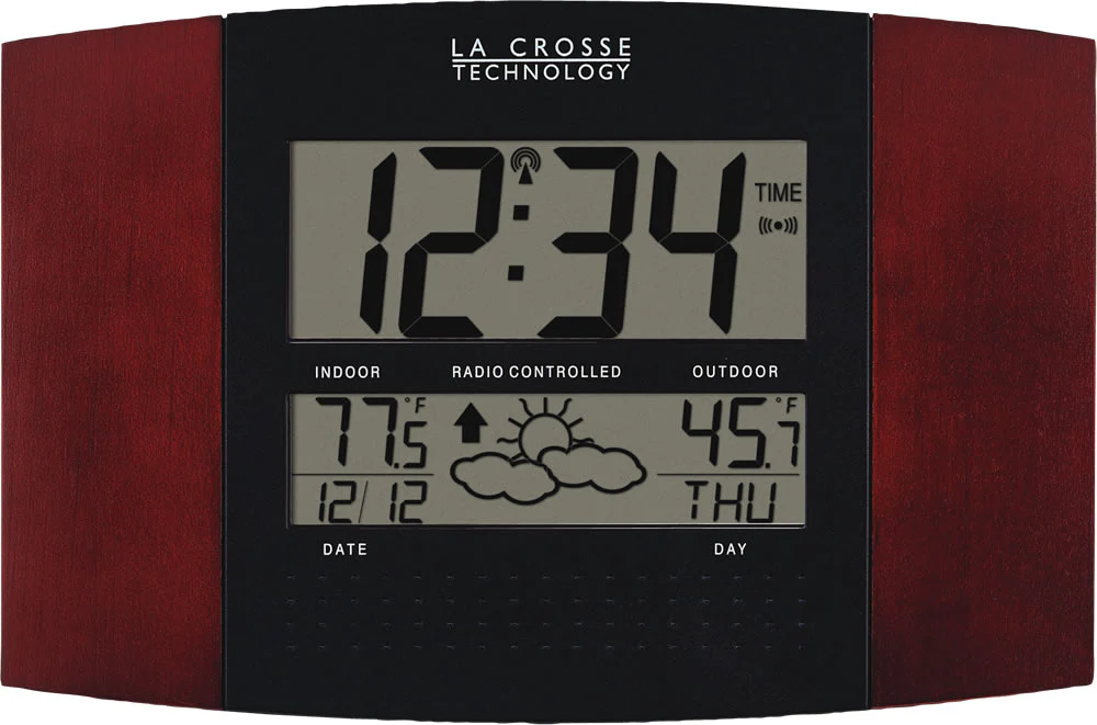 Atomic Digital Wall Clock - Image 3