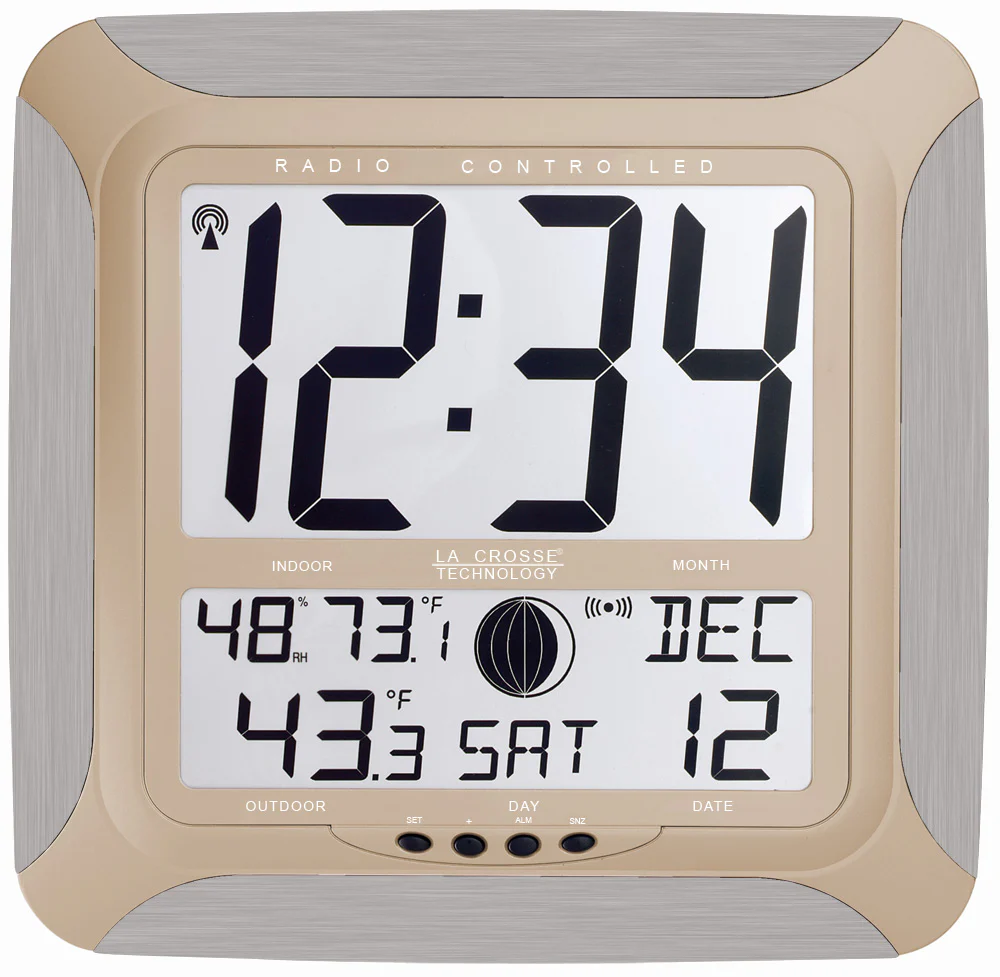 Atomic Digital Wall Clock - Image 2