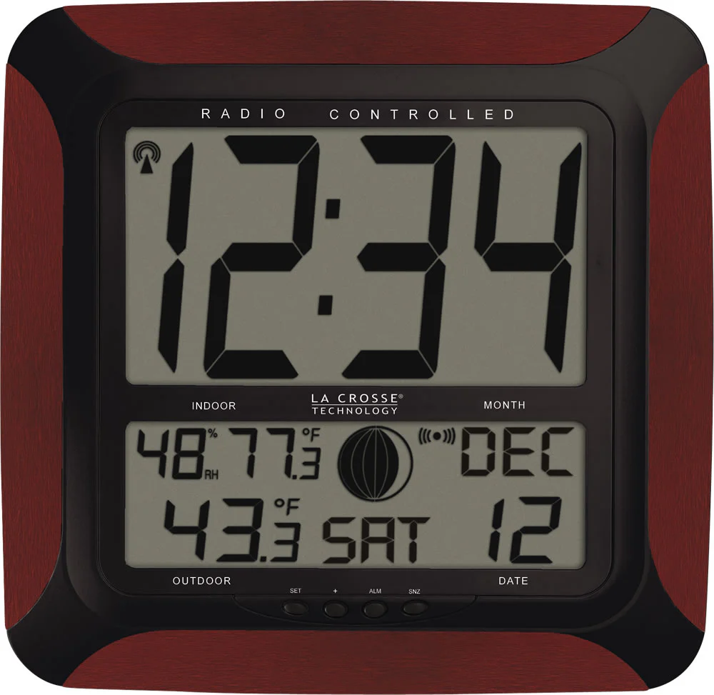 Atomic Digital Wall Clock - Image 3