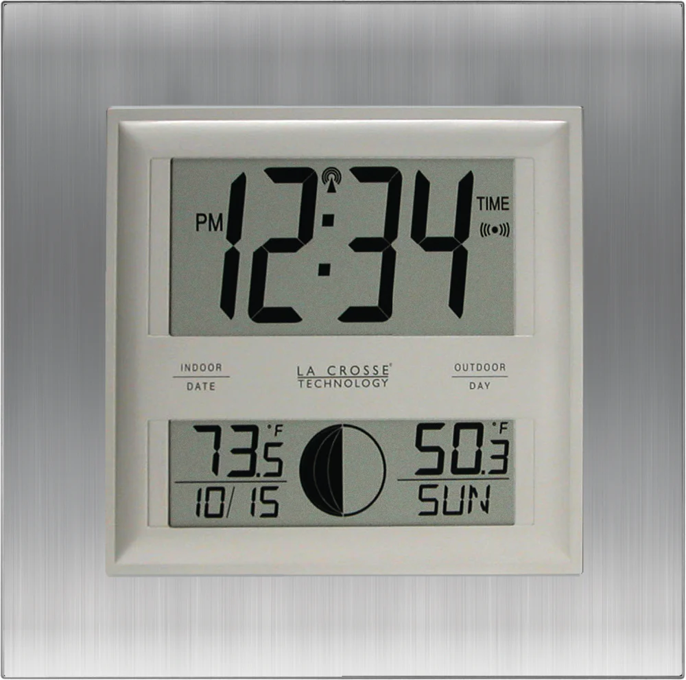 Atomic Digital Wall Clock