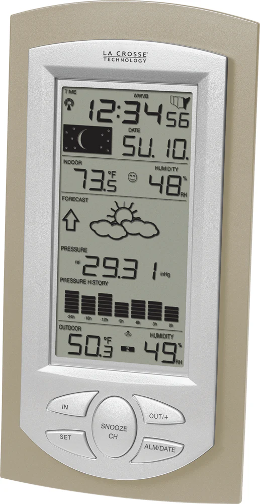 Wireless Forecast Station with Pressure History