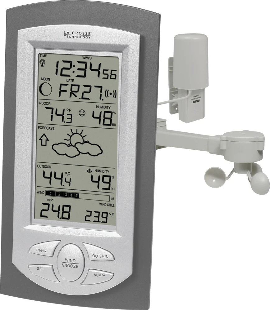 Wireless Forecast Station with Wind - Image 2