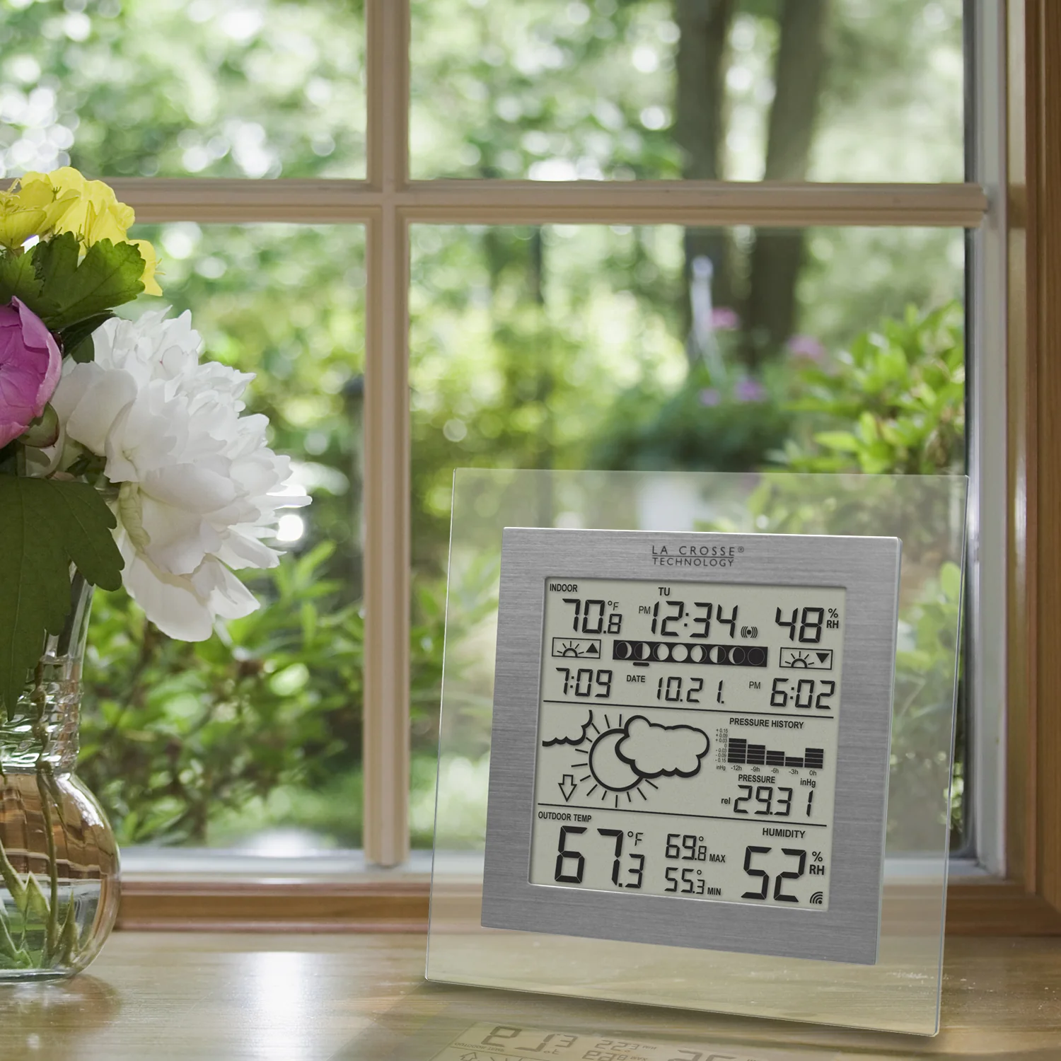 Wireless Weather Station with Forecast and Clear Frame - Image 4