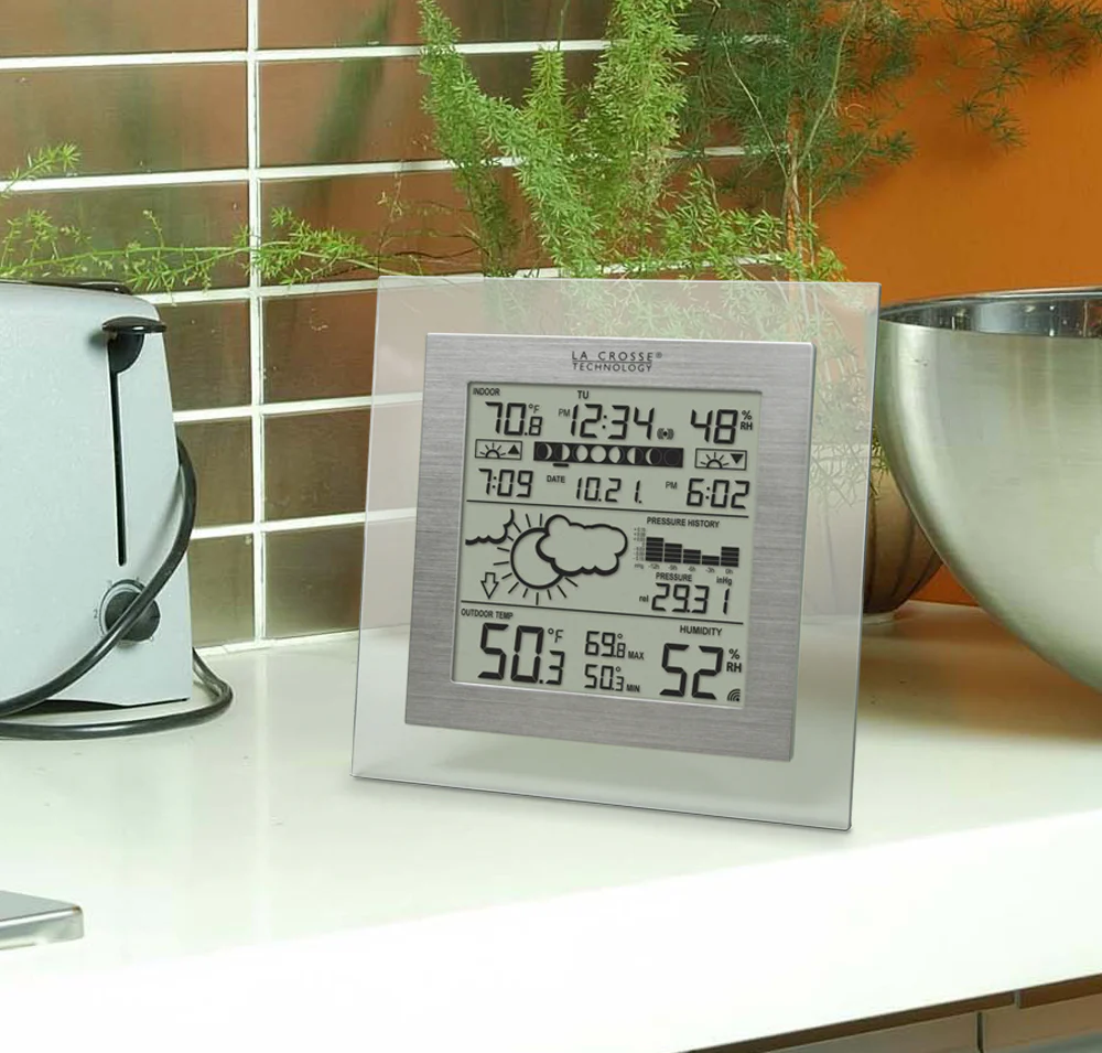 Wireless Weather Station with Forecast and Clear Frame - Image 5