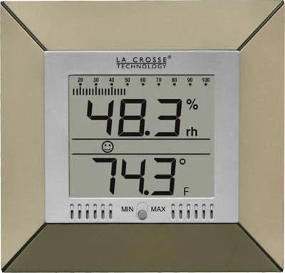 Indoor Temperature and Humidity with Bar Graph