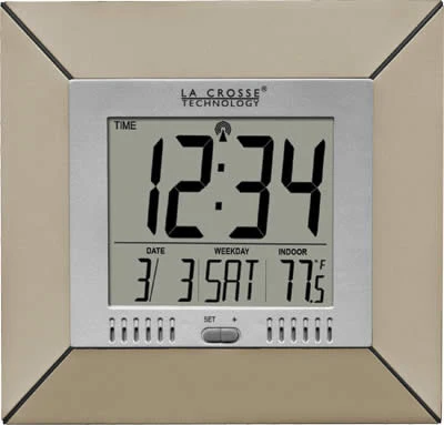 Atomic Clock with Indoor Temperature