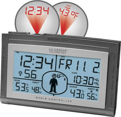 Wireless Projection Forecast Station with Oscar Outlook