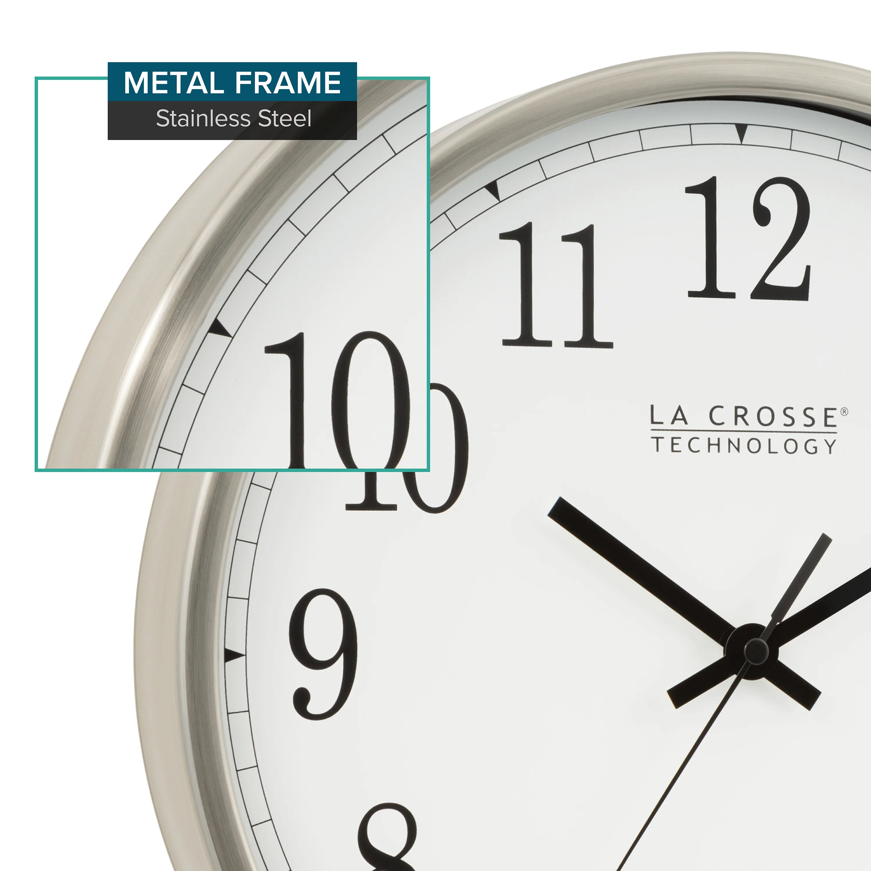 WT-3126BX1 12-inch Atomic Wall Clock - Image 5
