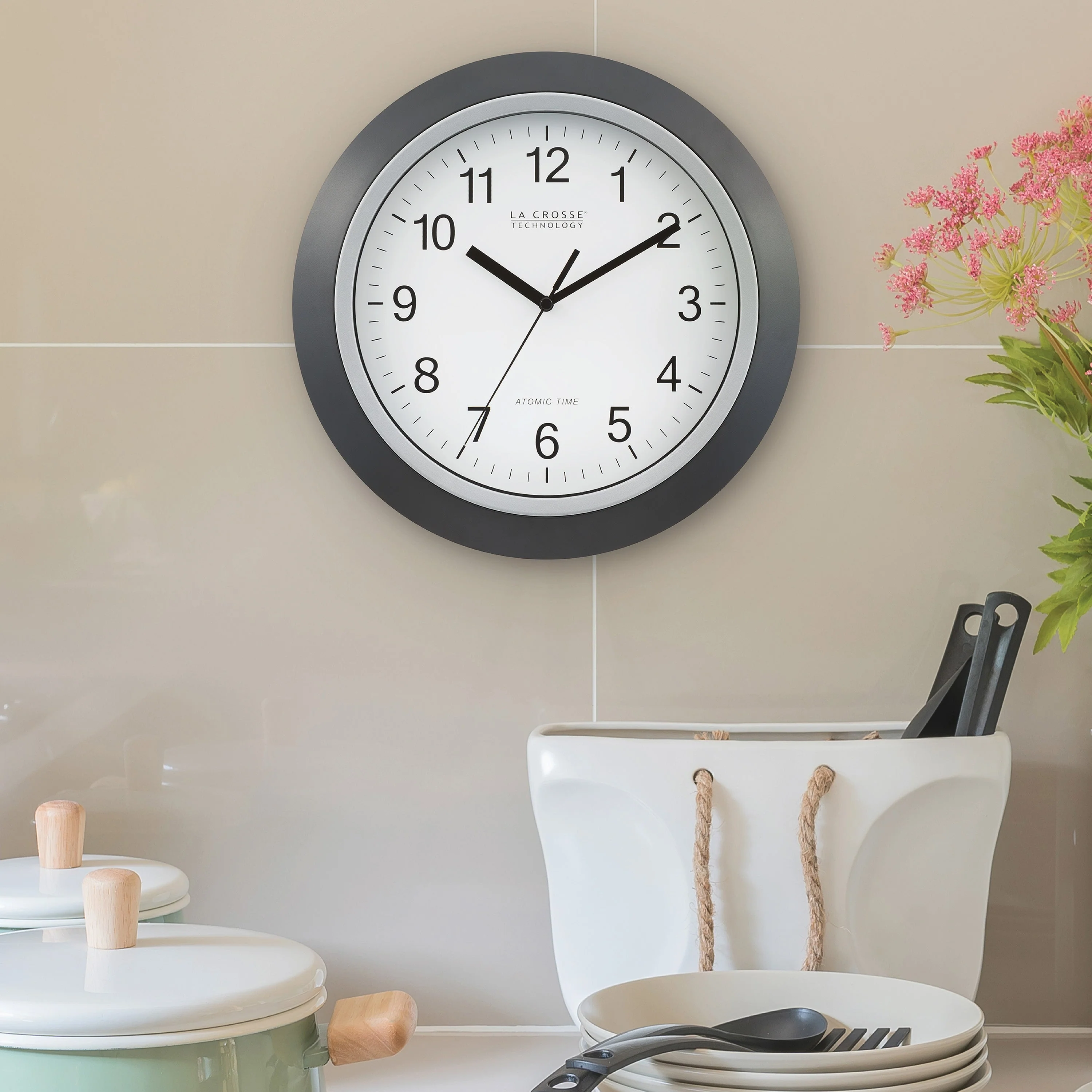 WT-3129BX1 12-inch Atomic Wall Clock - Image 5