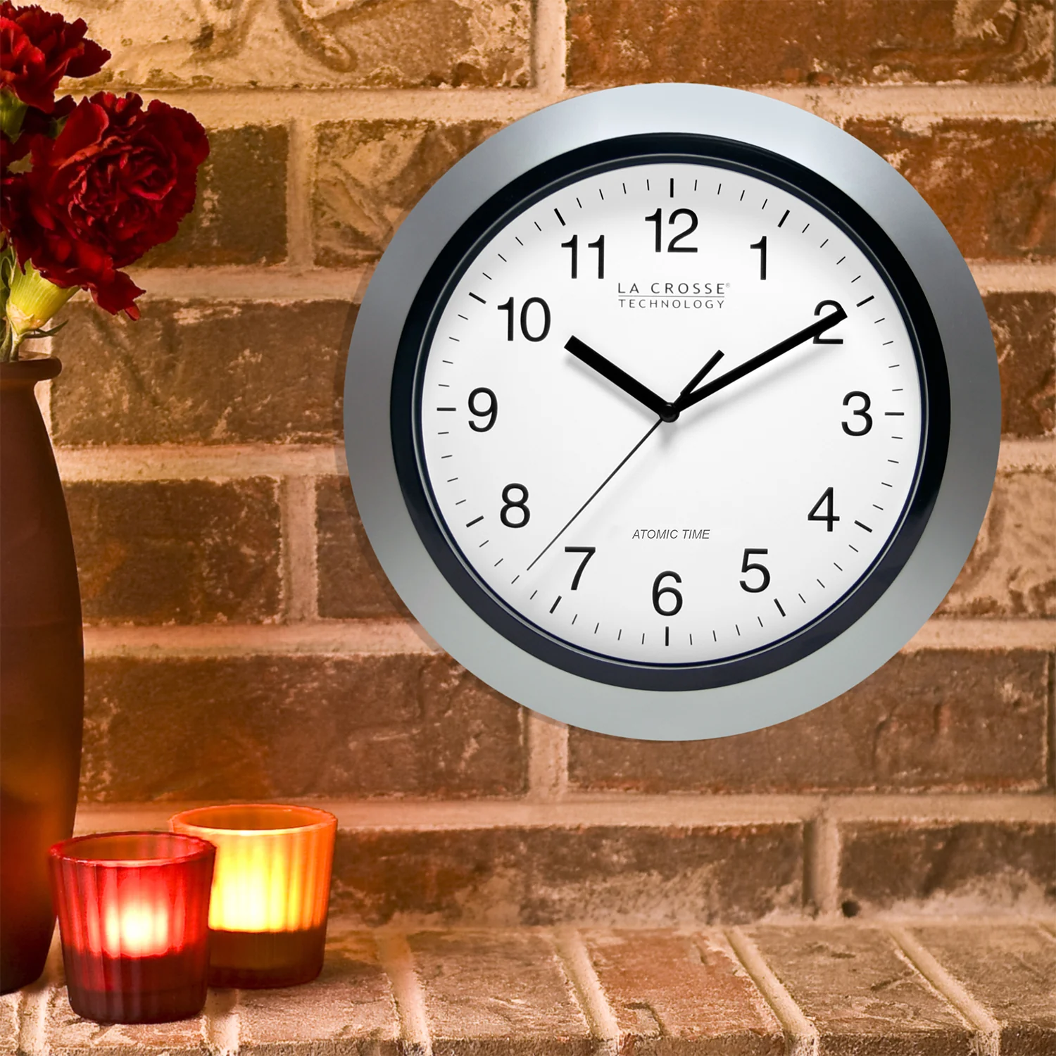 12 inch Atomic Wall Clock - Image 3