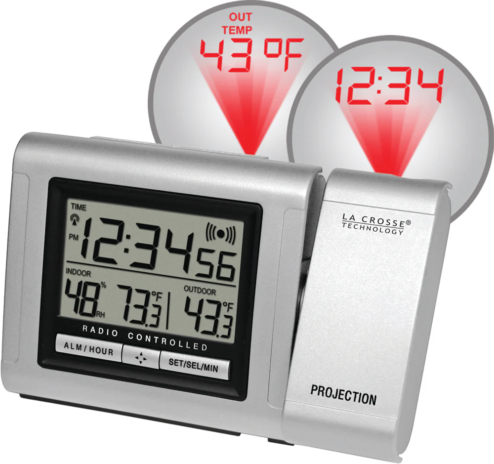 Projection Alarm Clock with Weather - Image 3
