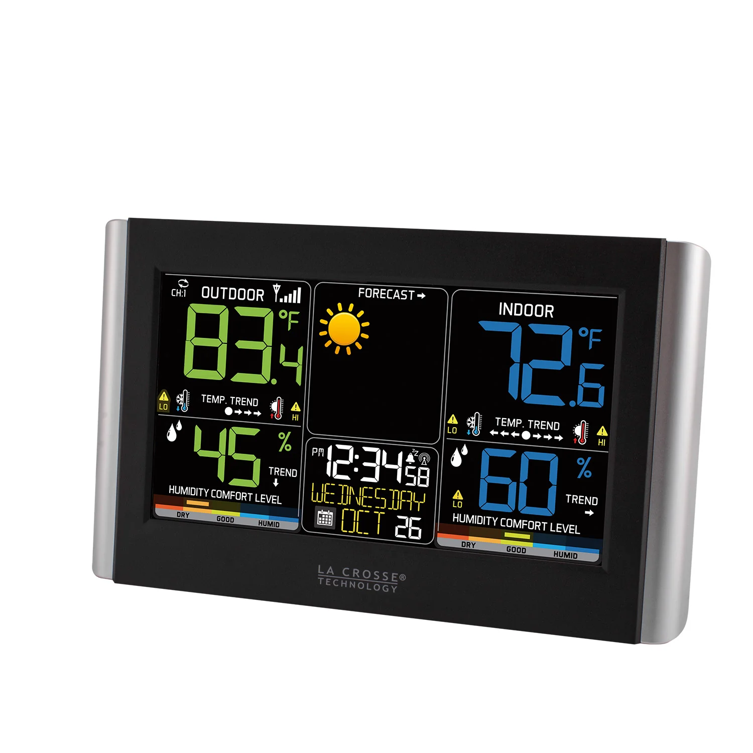 Wireless Weather Forecast Station with Colored LCD Display - Image 2